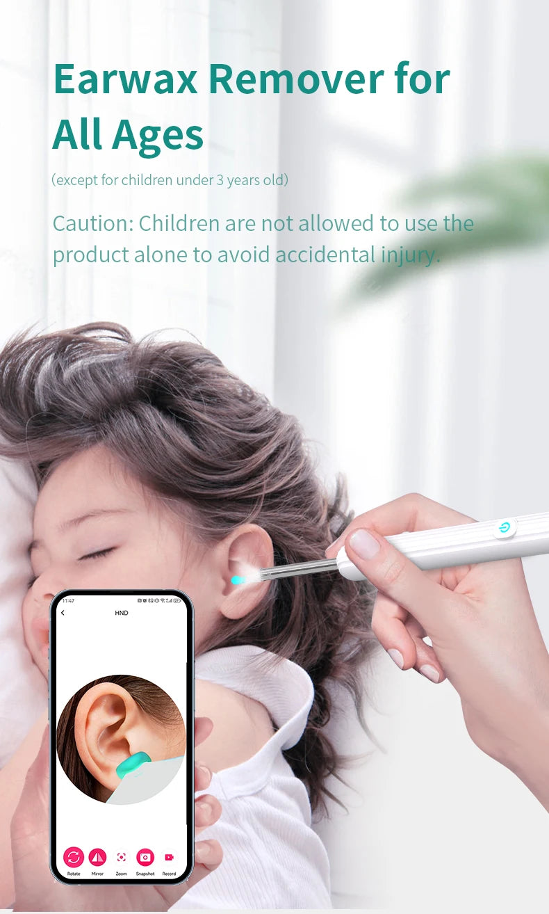 Smart Visual Ear Cleaner with Camera