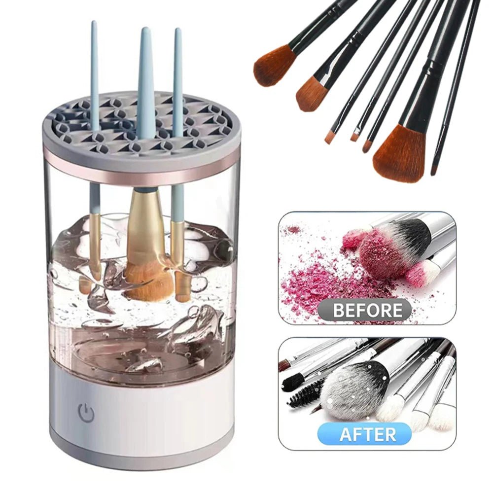 Electric Makeup Brush Cleaner| Make up clean and neat - Luminosh