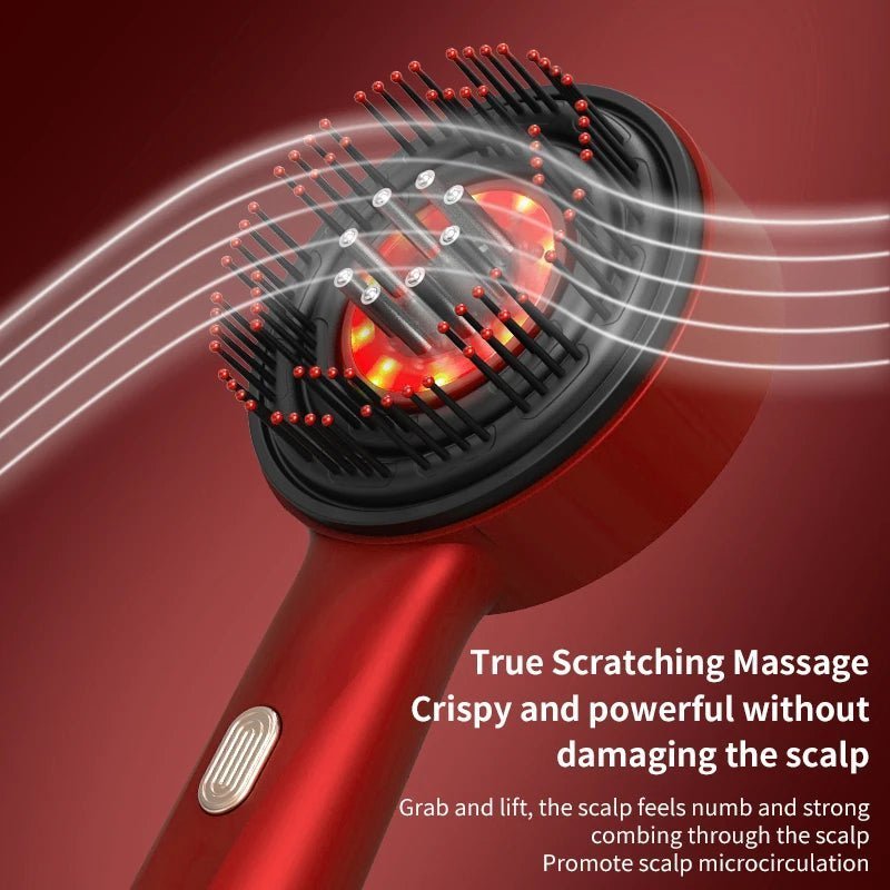 Electric Vibration Massage Comb | stop hairloss - Luminosh