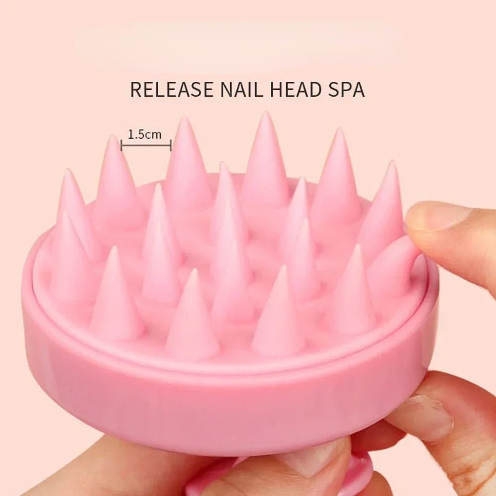 Silicone Shampoo Brush | Increase blood flow to your scalp - Luminosh