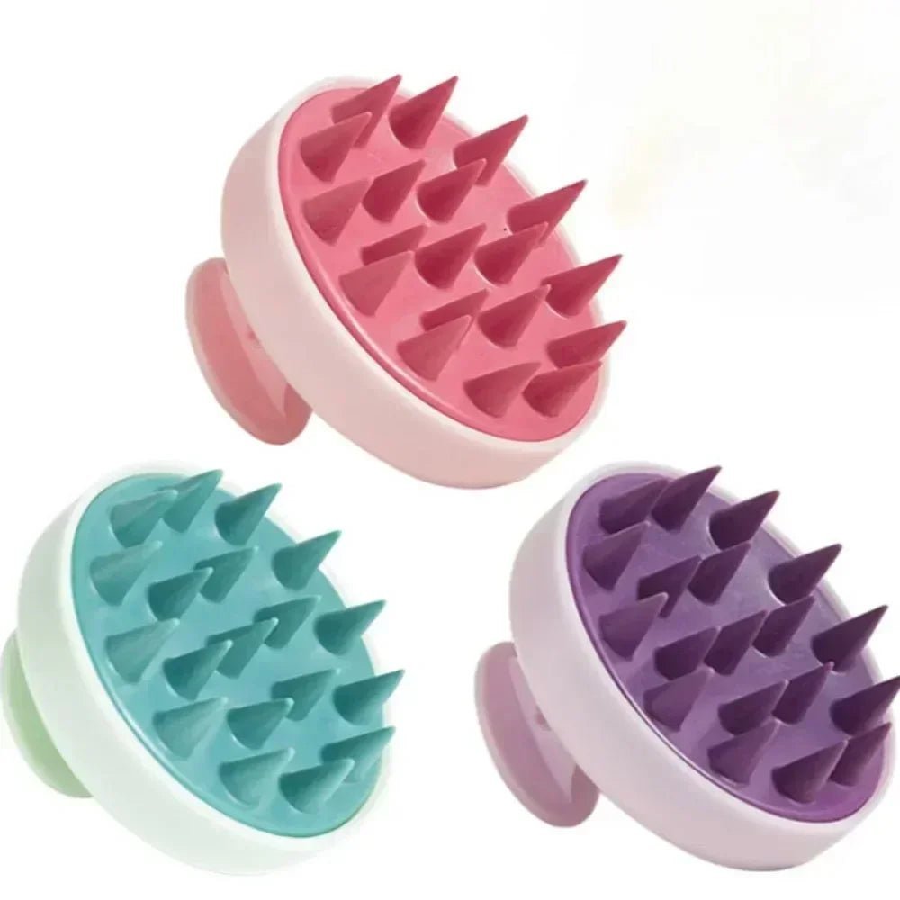 Silicone Shampoo Brush | Increase blood flow to your scalp - Luminosh