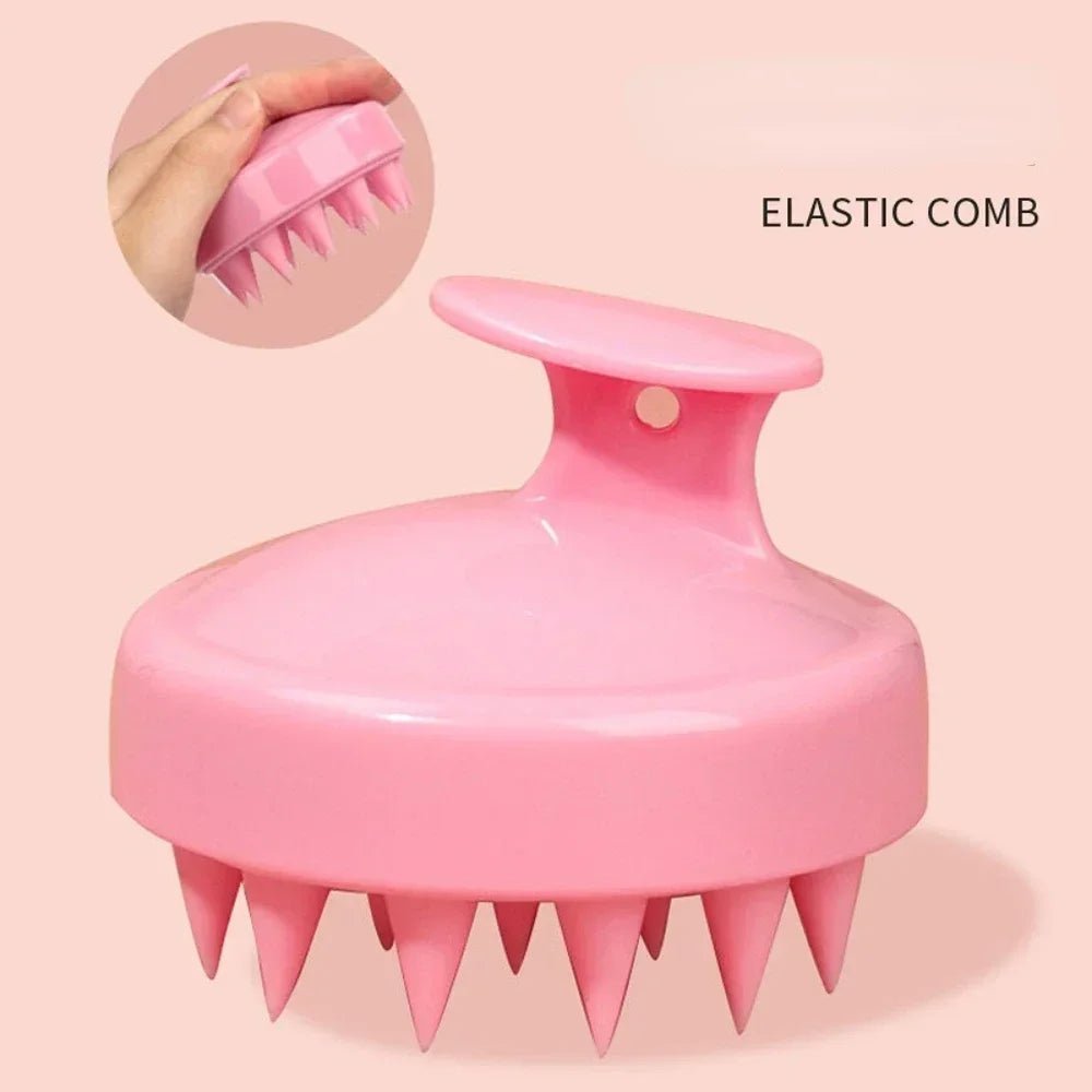 Silicone Shampoo Brush | Increase blood flow to your scalp - Luminosh