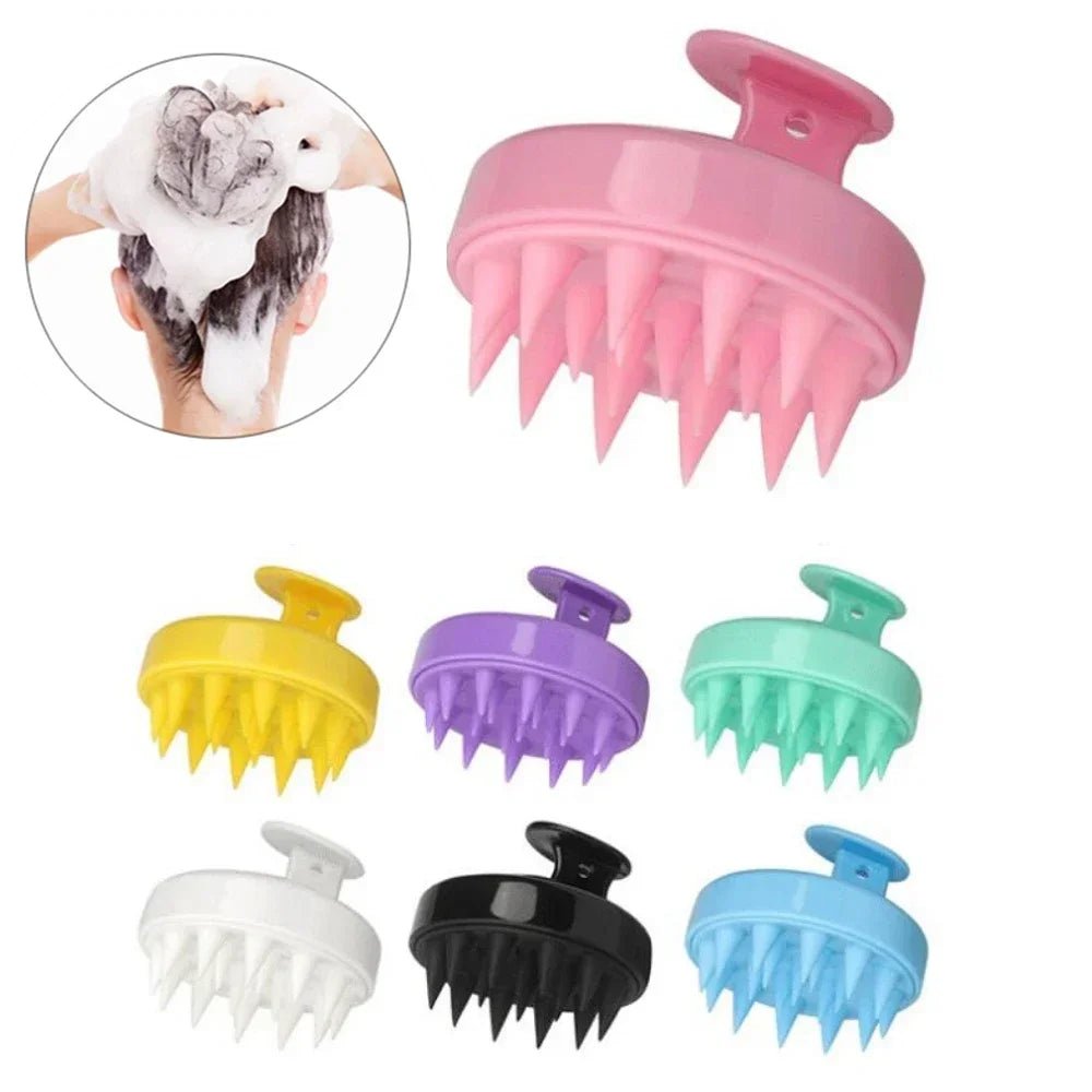 Silicone Shampoo Brush | Increase blood flow to your scalp - Luminosh